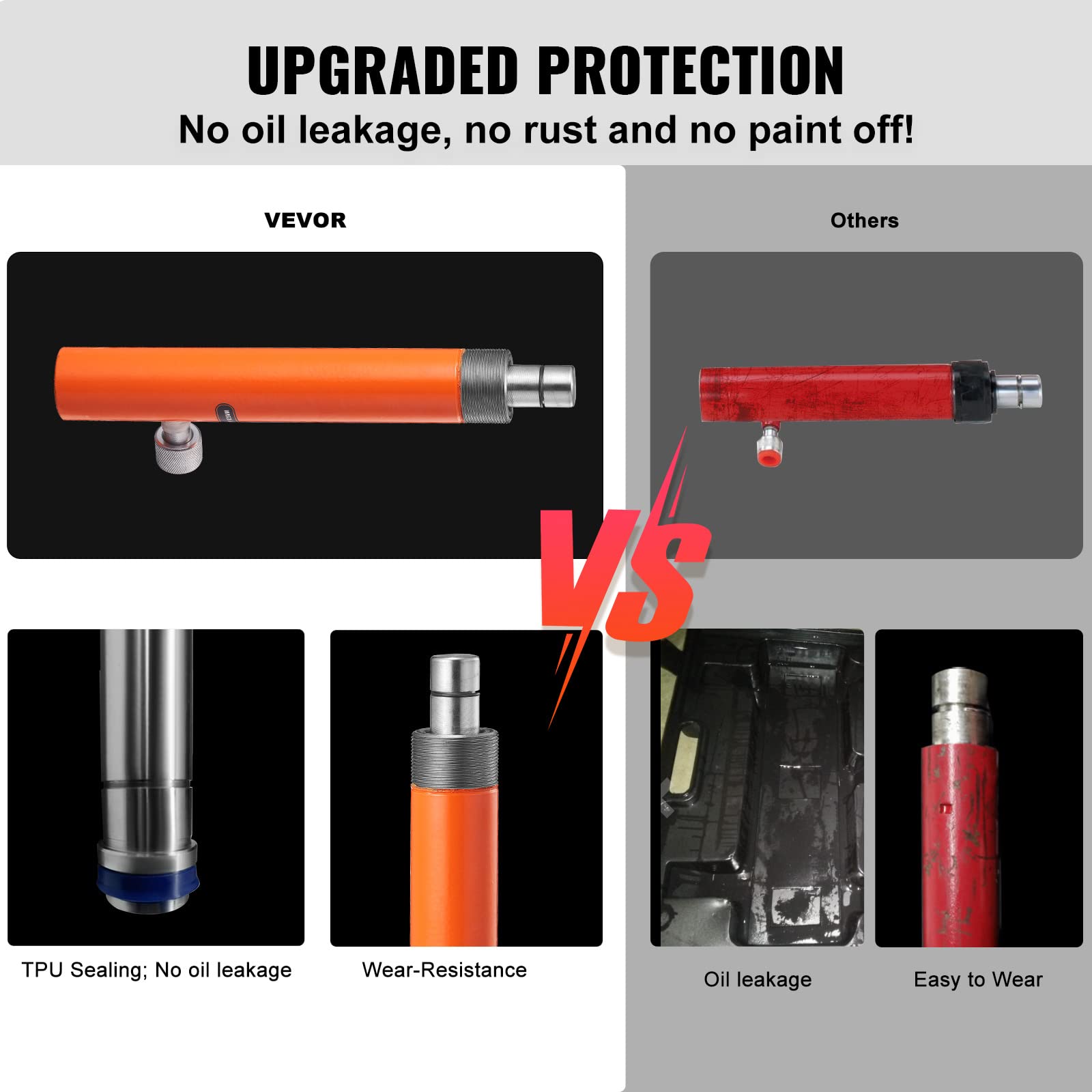 Foto 4 pulgar | Conector De Coche Porta Power Kit Vevor Con Bomba De Ariete Hidráulica De 10 Toneladas - Venta Internacional.