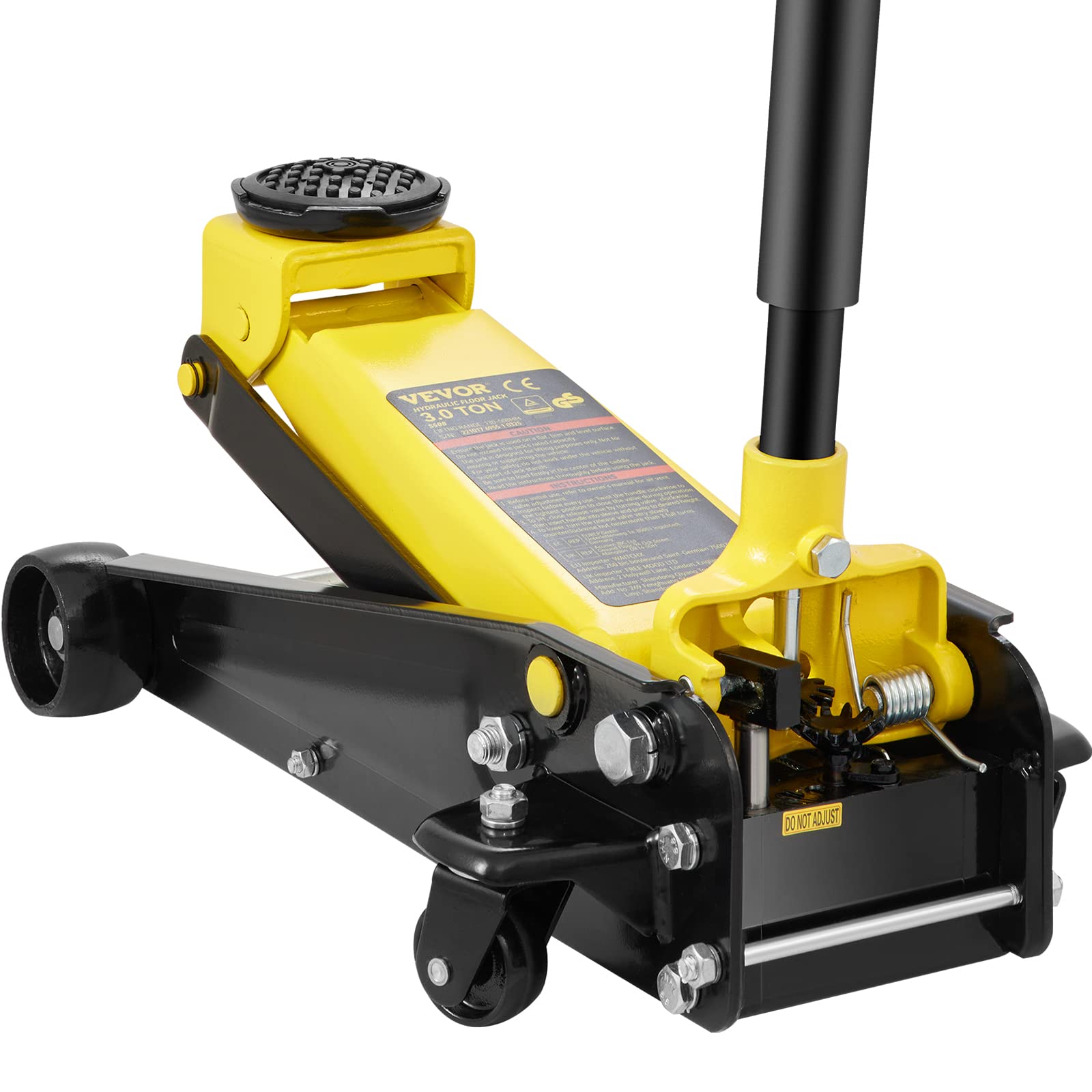 Floor Jack Vevor De Perfil Bajo De 3 Toneladas Para Vehículos Todo Terreno - Venta Internacional.