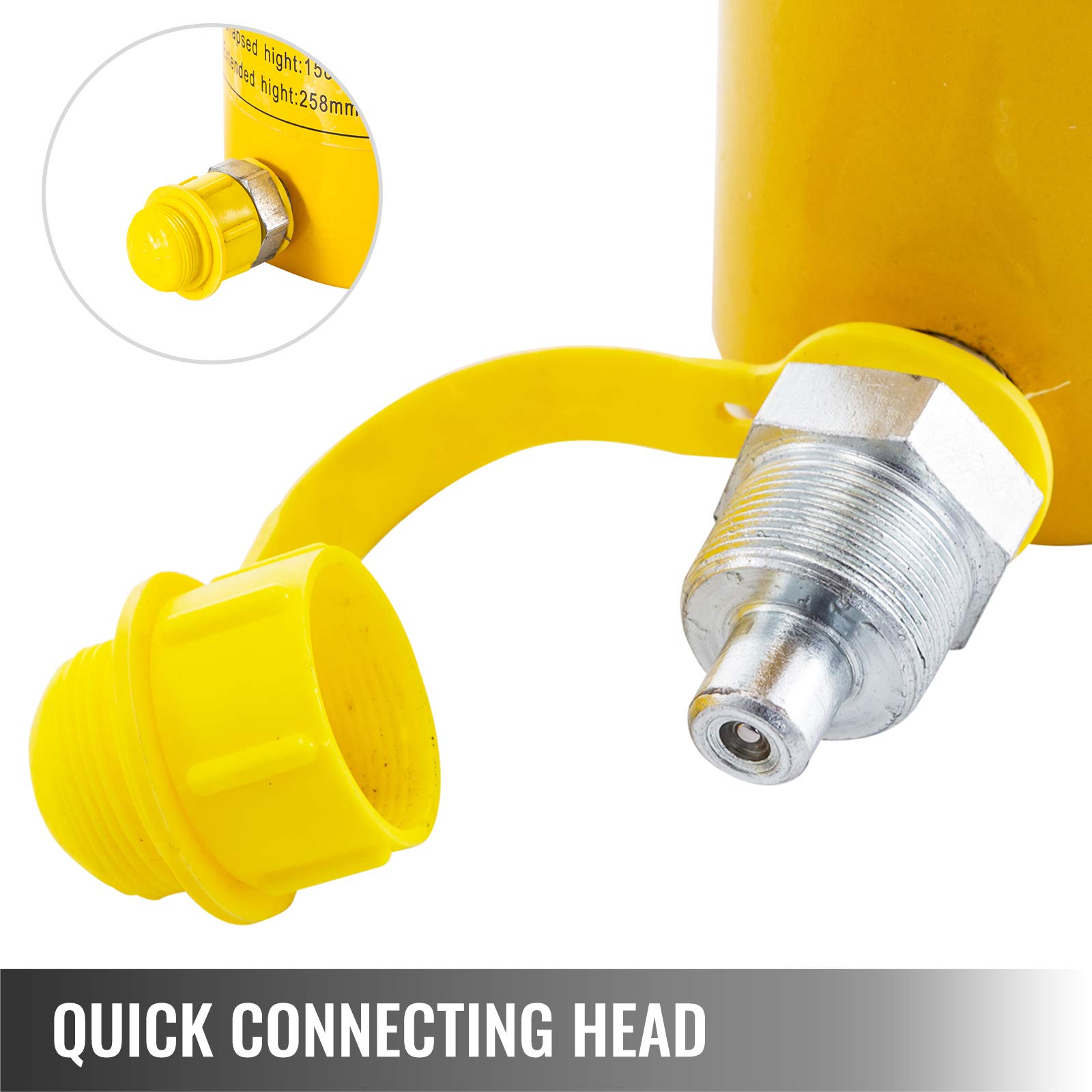 Foto 4 | Cilindro Hidráulico Jack Mophorn 20t 100 Mm Hueco - Venta Internacional.