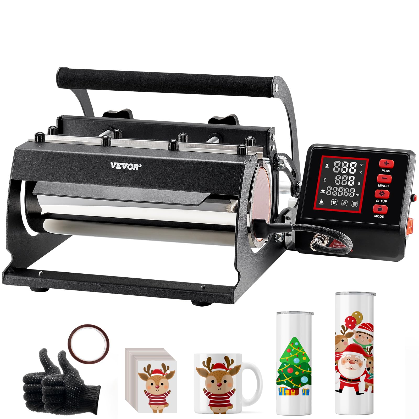 Foto 2 pulgar | Máquina De Prensado Térmico Vevor 325-900 Ml Con Kit De Sublimación - Venta Internacional.