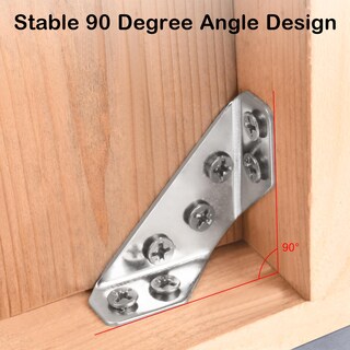 Foto 3 | Conectores De Esquina Plusroc Universales De Acero Inoxidable X24 - Venta Internacional.