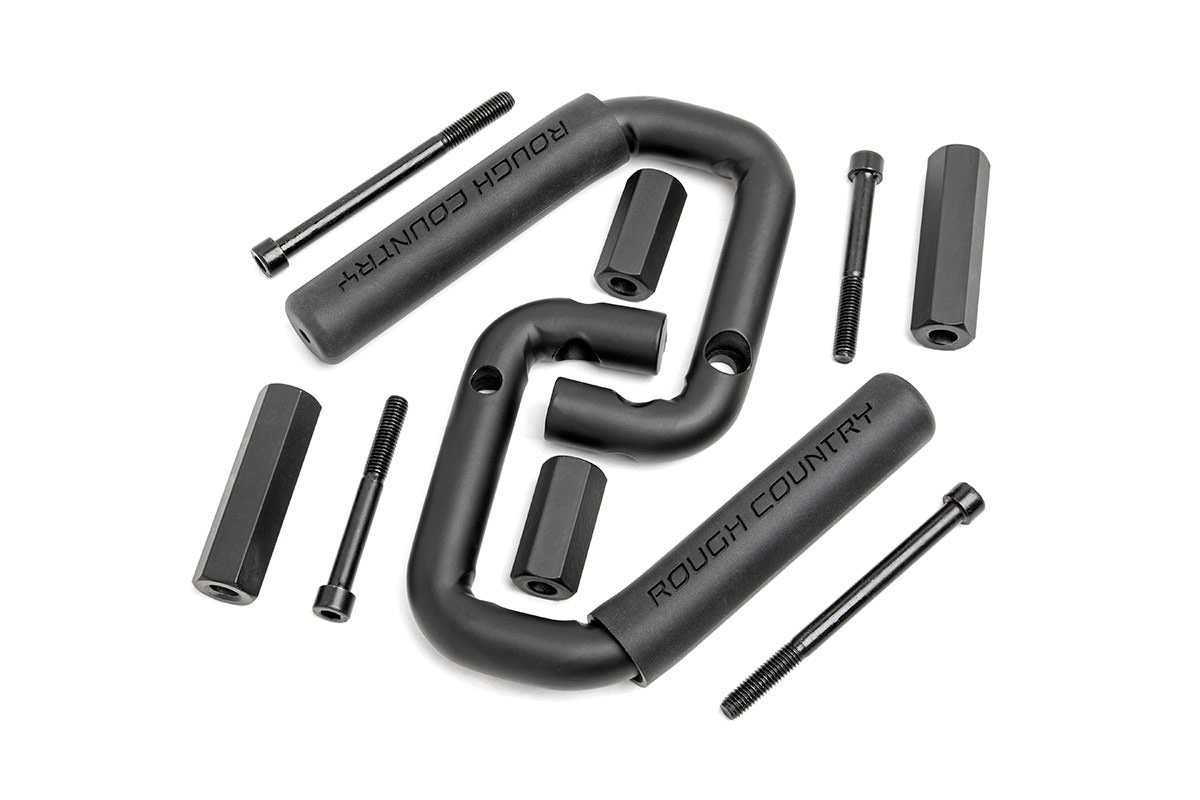 Asas De Agarre Para Jeep Jk, Parte Delantera Rugosa, De Acero Negro - Venta Internacional.