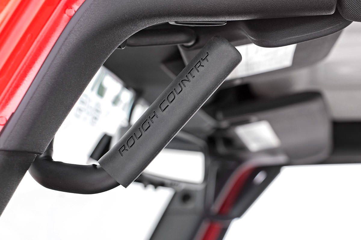 Foto 2 | Asas De Agarre Para Jeep Jk, Parte Delantera Rugosa, De Acero Negro - Venta Internacional.