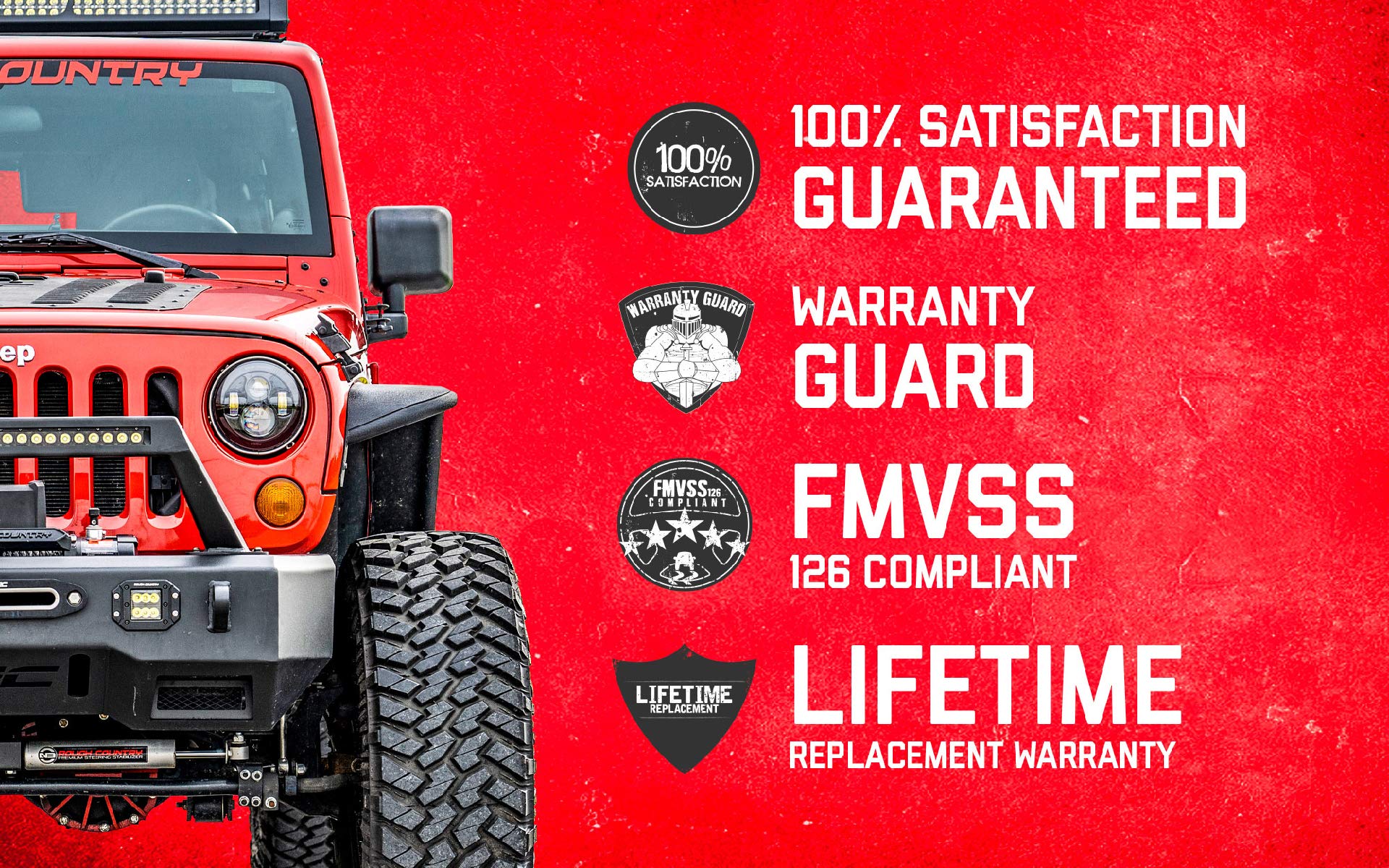 Foto 5 pulgar | Asas De Agarre Para Jeep Jk, Parte Delantera Rugosa, De Acero Negro - Venta Internacional.