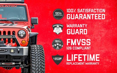 Foto 4 | Asas De Agarre Para Jeep Jk, Parte Delantera Rugosa, De Acero Negro - Venta Internacional.