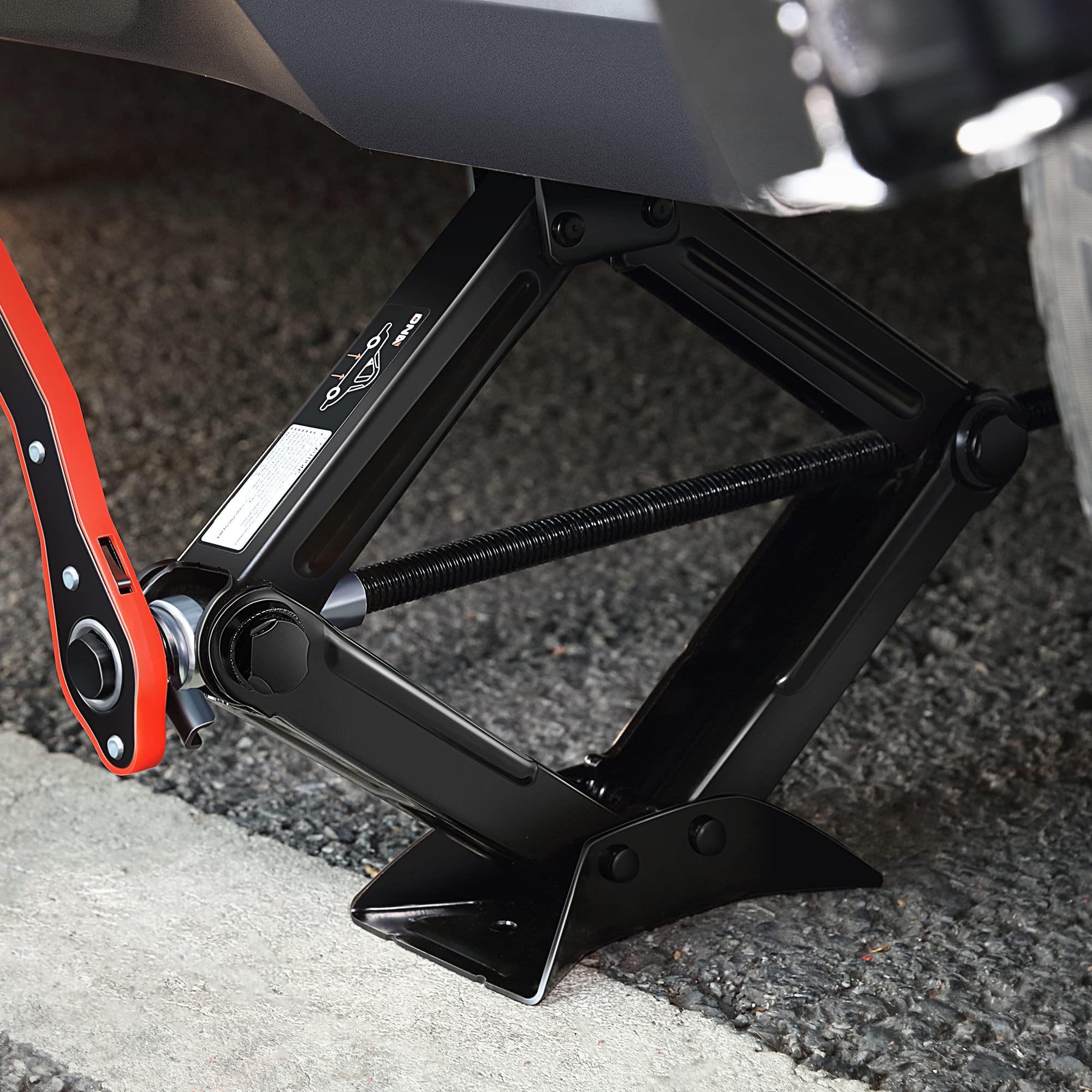 Foto 6 | Elevador De Tijera Jack Dna Motoring De 2 Toneladas Para La Mayoría De Los Coches - Venta Internacional.
