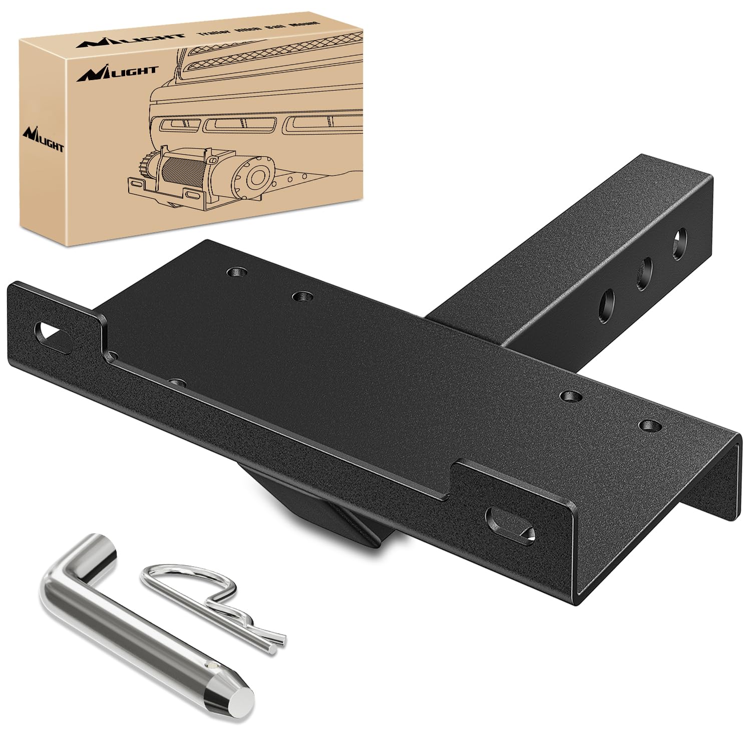 Placa De Montaje Para Enganche Y Cabrestante Para Remolque Nilight Universal - Venta Internacional.