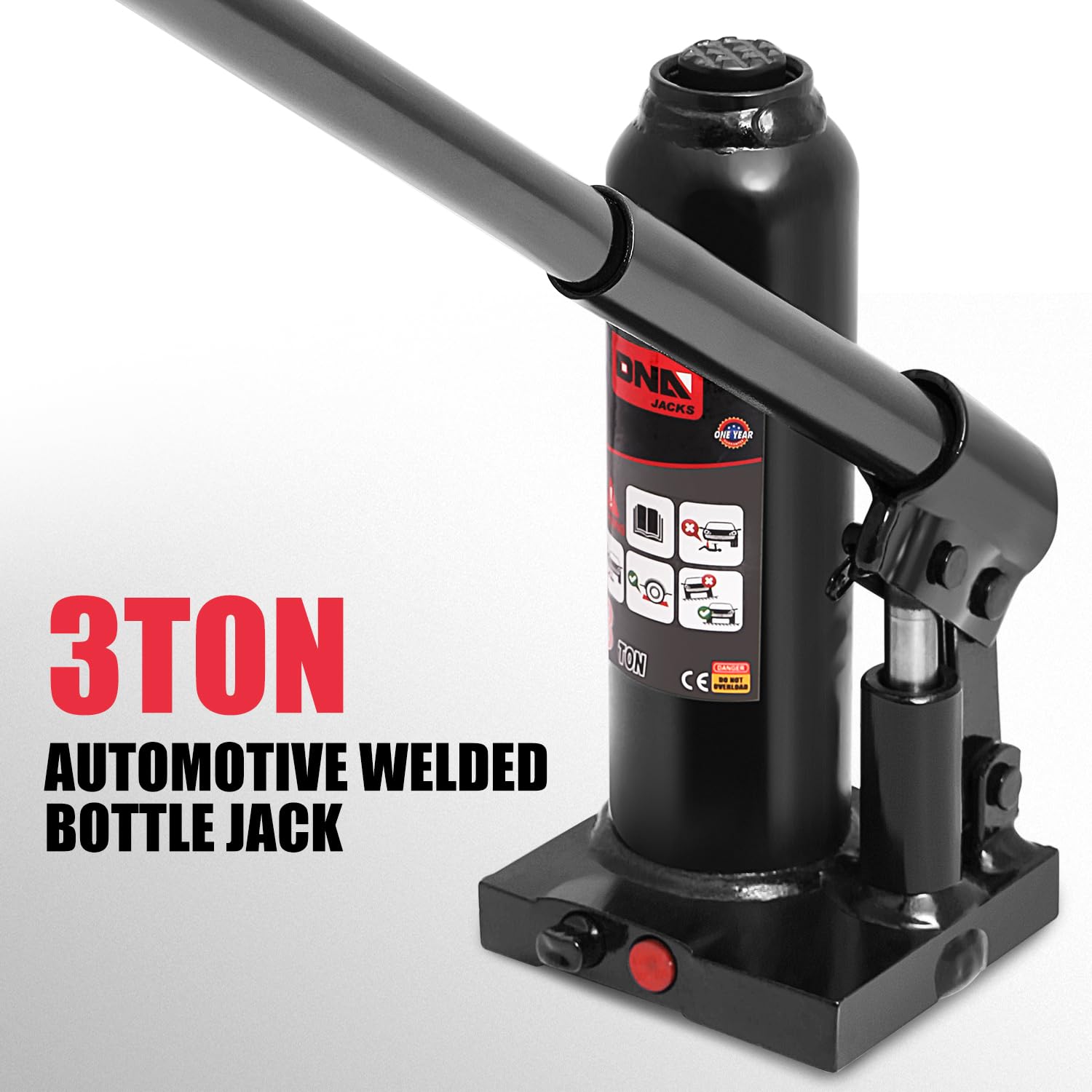 Foto 3 pulgar | Botella Jack Dna Motoring De 3 Toneladas/3000 Kg De Capacidad De Elevación - Venta Internacional.