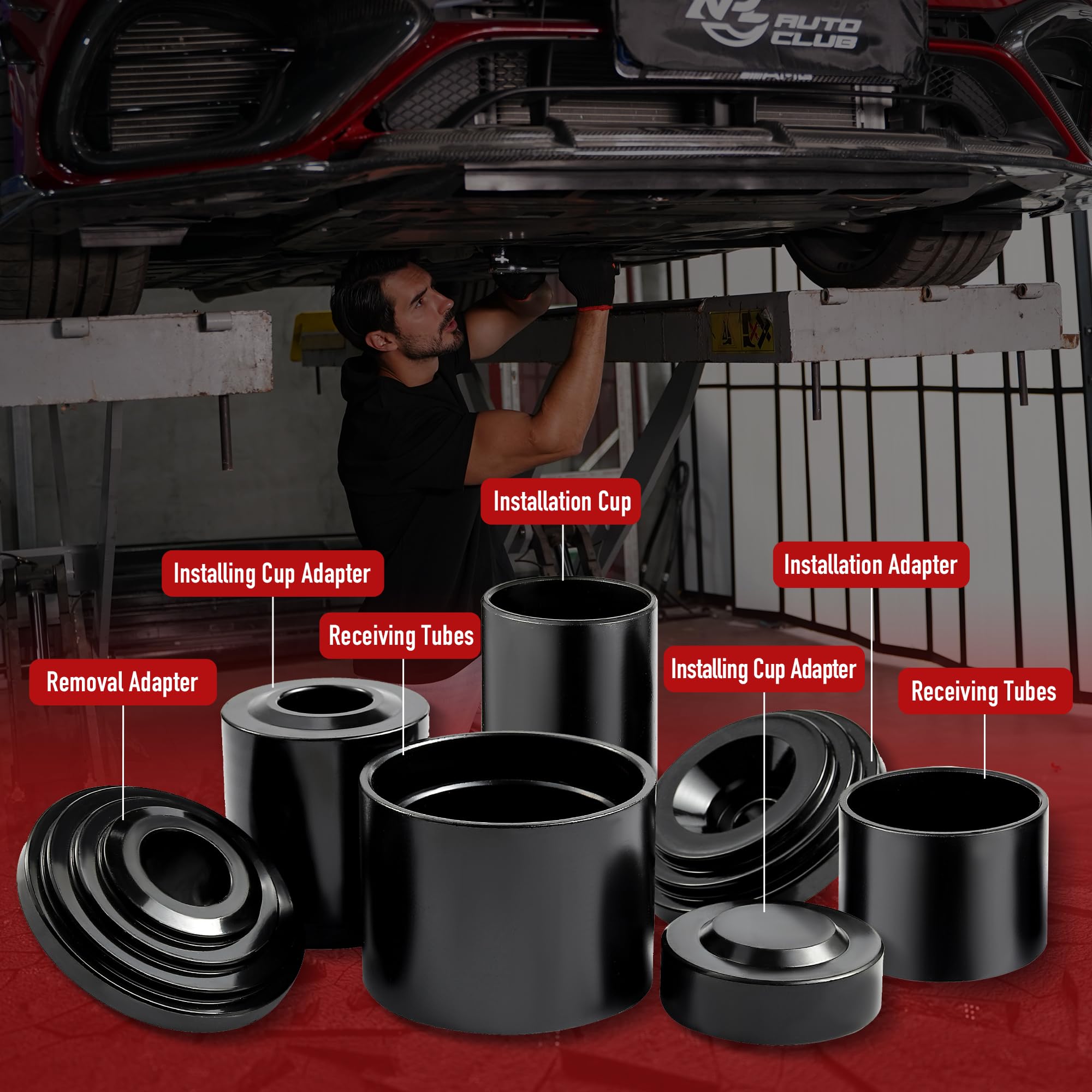 Foto 5 pulgar | Kit De Prensa De Rótulas Reniteco Heavy-duty Para Automóviles Y Camiones - Venta Internacional.