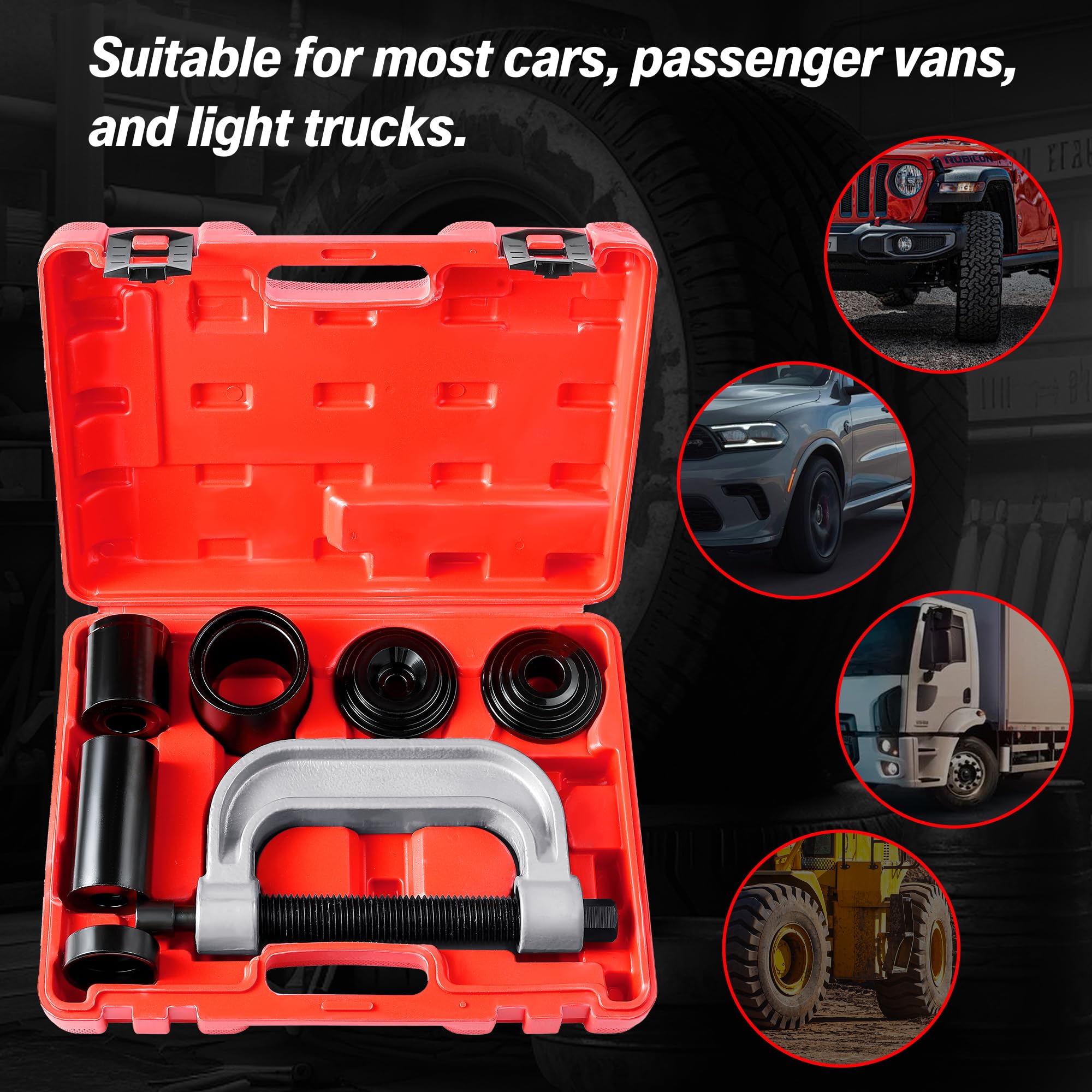 Foto 7 pulgar | Kit De Prensa De Rótulas Reniteco Heavy-duty Para Automóviles Y Camiones - Venta Internacional.