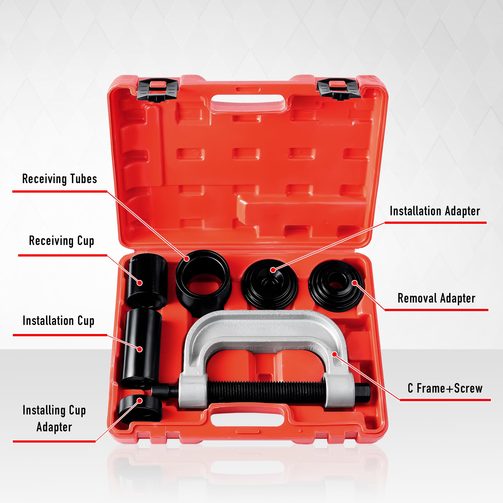 Foto 8 pulgar | Kit De Prensa De Rótulas Reniteco Heavy-duty Para Automóviles Y Camiones - Venta Internacional.