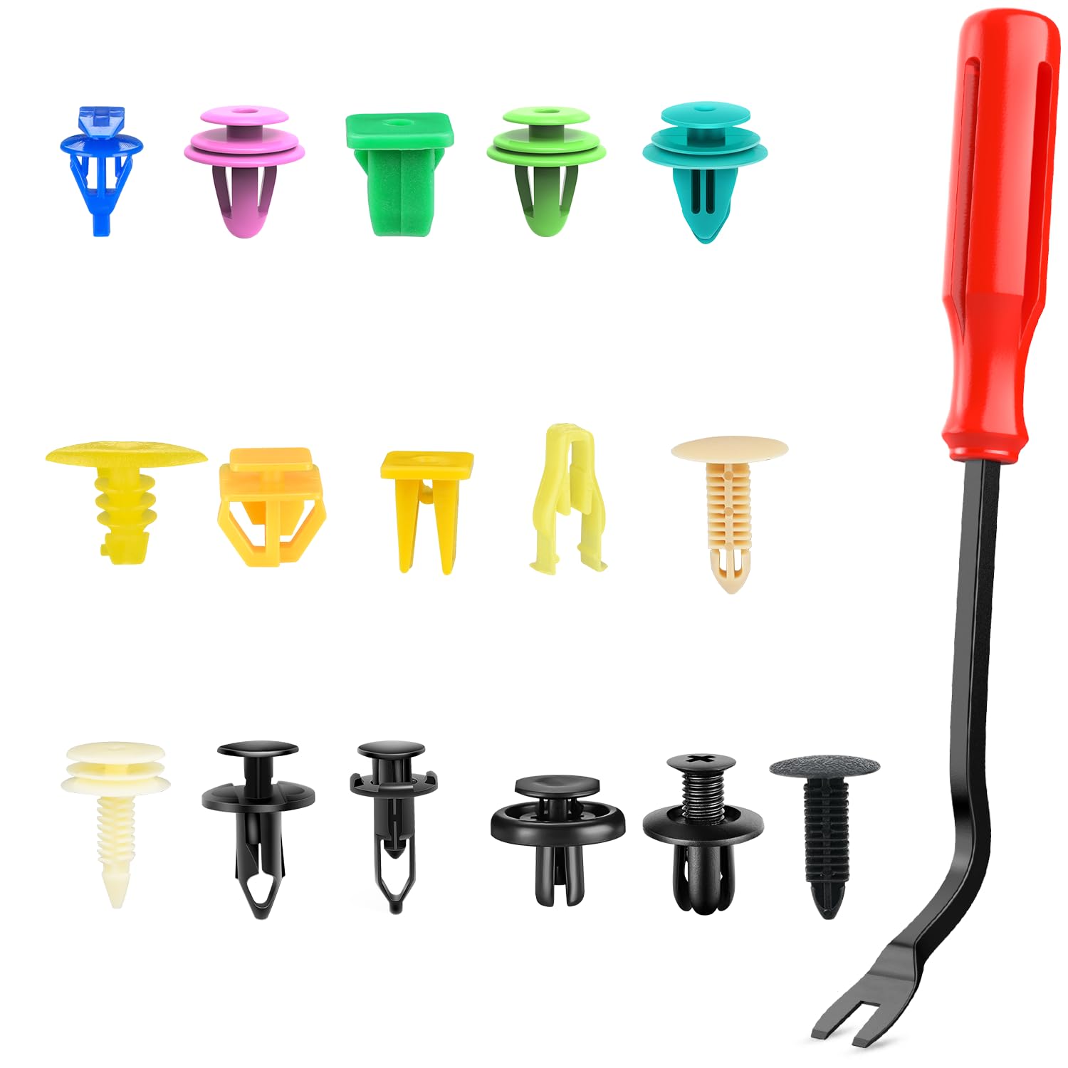 Foto 3 pulgar | Juego De Clips De Coche Nilight, 501 Unidades, Universales, Para Gm Ford Toyota - Venta Internacional.