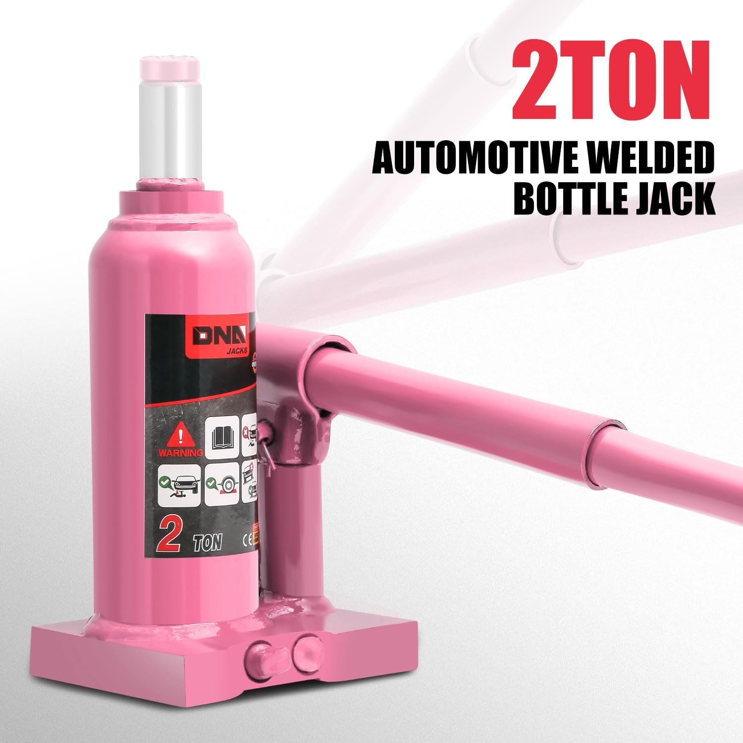 Foto 2 | Botella Hidráulica Jack Dna Motoring 2 Toneladas/2.000 Kg Rosa - Venta Internacional.