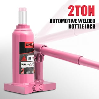 Foto 2 | Botella Hidráulica Jack Dna Motoring 2 Toneladas/2.000 Kg Rosa - Venta Internacional.