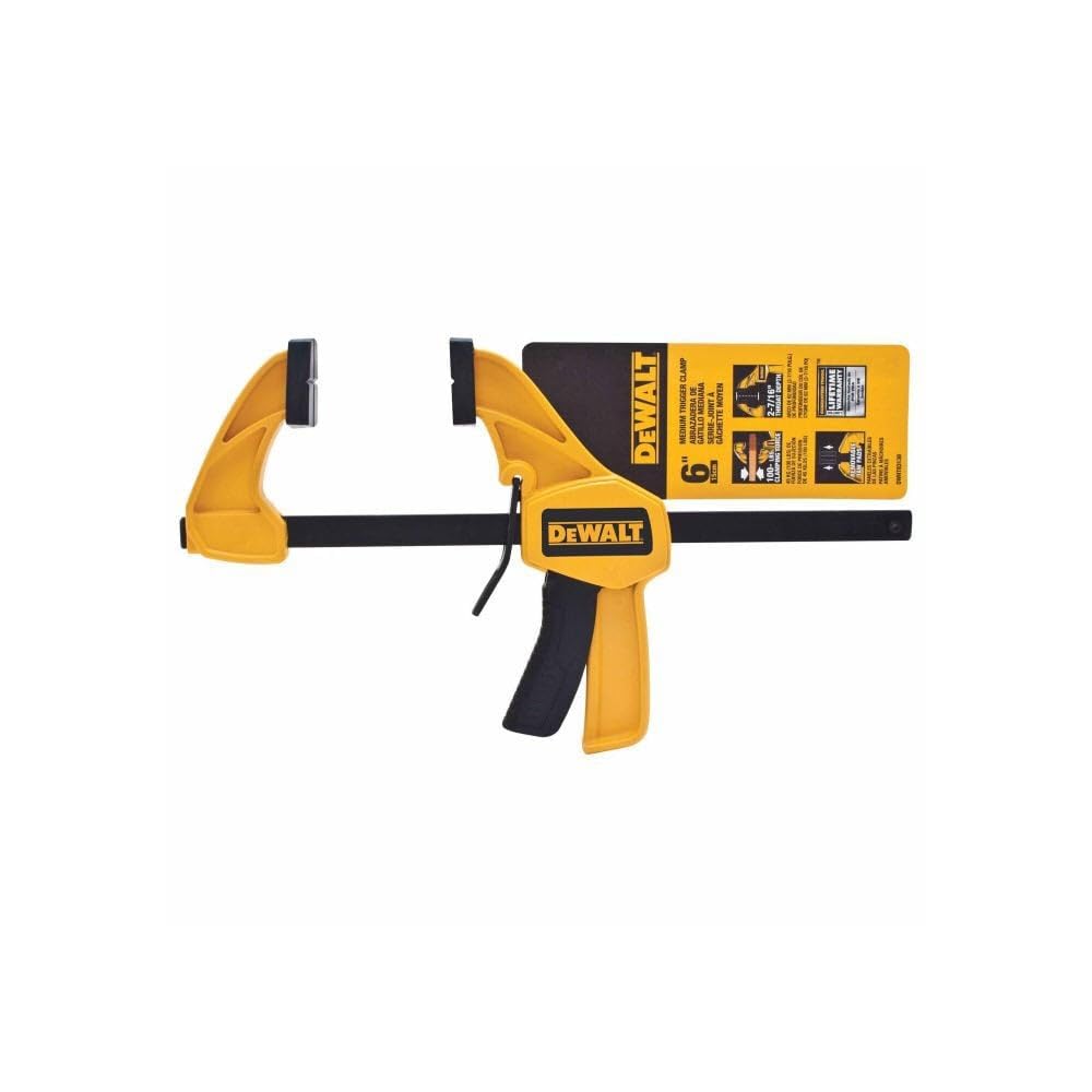 Foto 6 pulgar | Pinza De Gatillo Dewalt De 6 Cm, Mediana, 45 Kg, Fuerza De Sujeción - Venta Internacional.