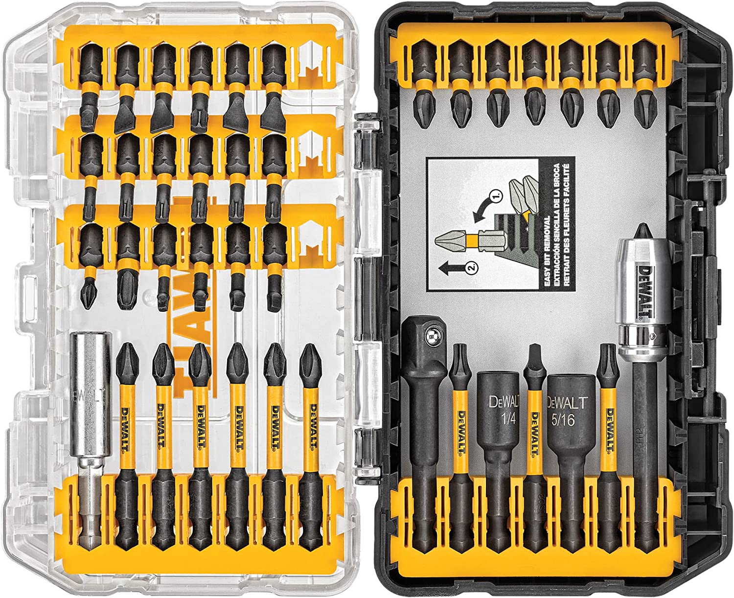 Foto 2 pulgar | Puntas de Destornillador de Impacto DeWalt DWA2T40IR 40 Piezas