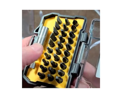 Foto 2 | Juego Puntas Combinadas Dewalt con Adaptadores Estuche Plástico 31 PZAS
