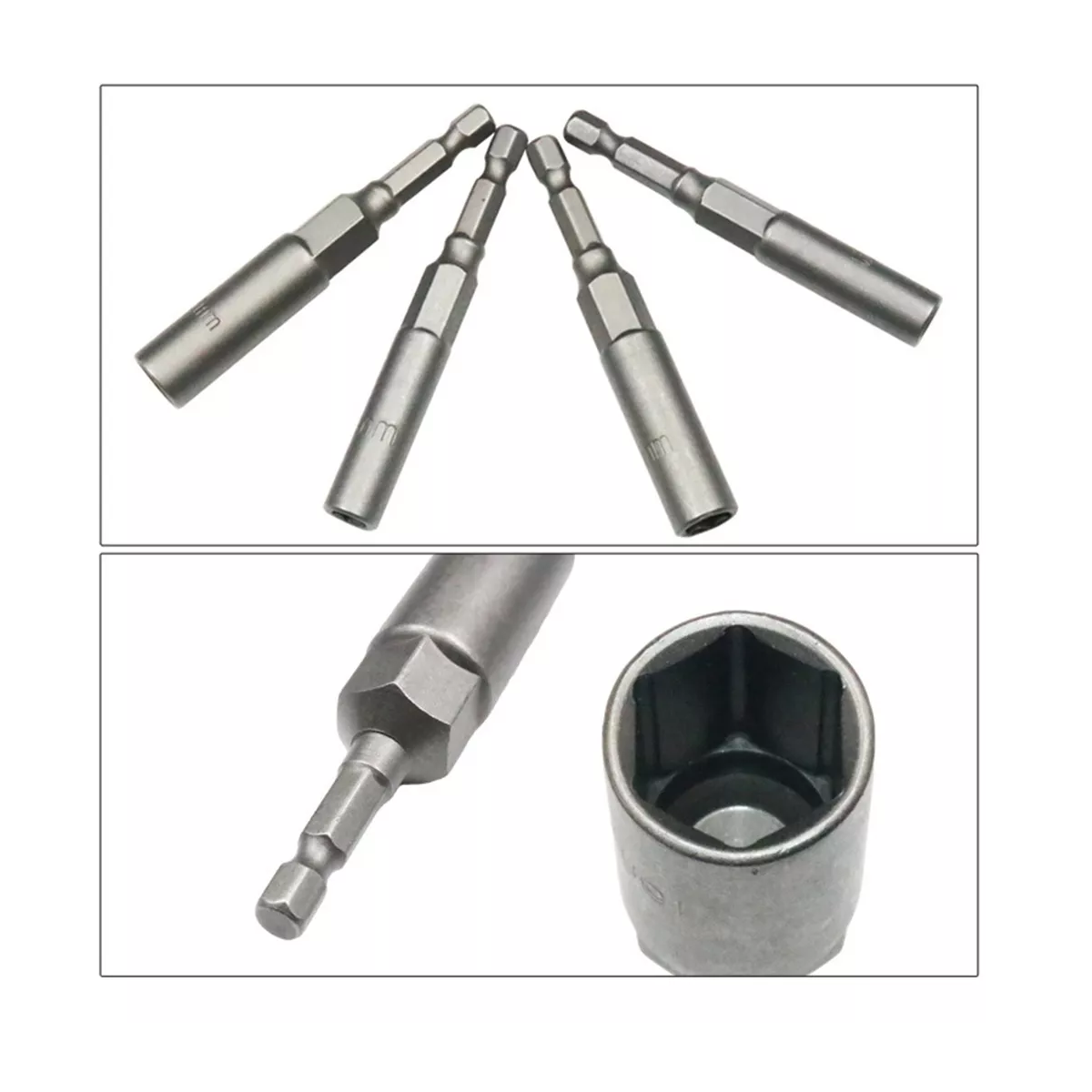 Foto 2 | Dados Puntas Allen Hexagonal 1/4 Adaptador Taladro  Eo Safe Imports Esi-13101 Plata