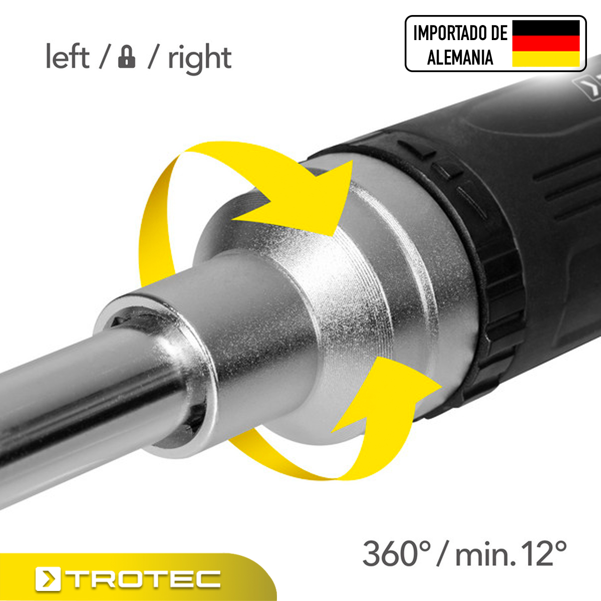 Foto 7 pulgar | Destornillador Multipuntas Intercambiables Trotec de Acero Inoxidable 9 en 1