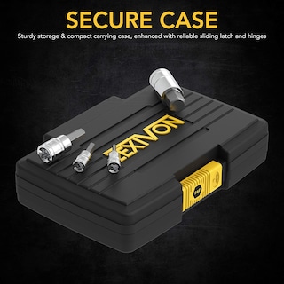 Foto 3 | Juego De Conectores Con Brocas Hexagonales Lexivon, 13 Piezas, Sae 5/64 — 9/16 Con Funda - Venta Internacional.