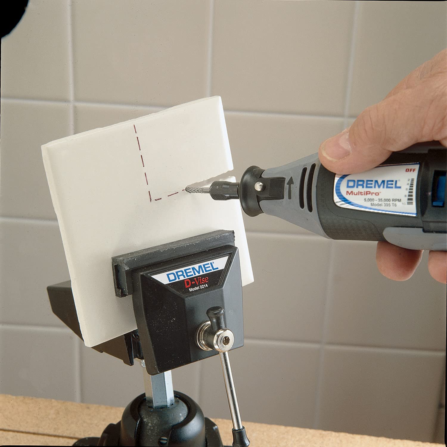 Foto 2 | Broca De Corte Para Azulejos Dremel 562, Vástago De 3,2 Mm, Para Baldosas Cerámicas - Venta Internacional.