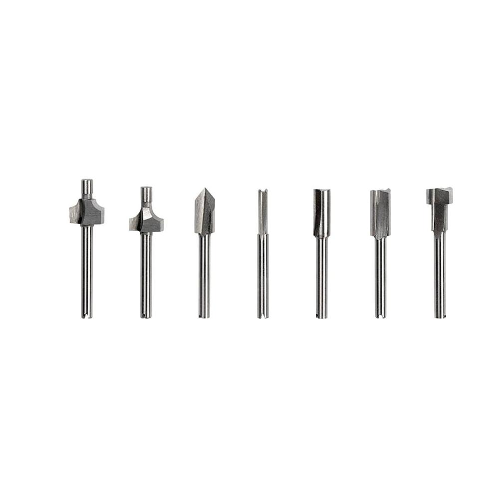 Juego De Puntas 692 P/router Dremel 6 Piezas Cortar Rebajar