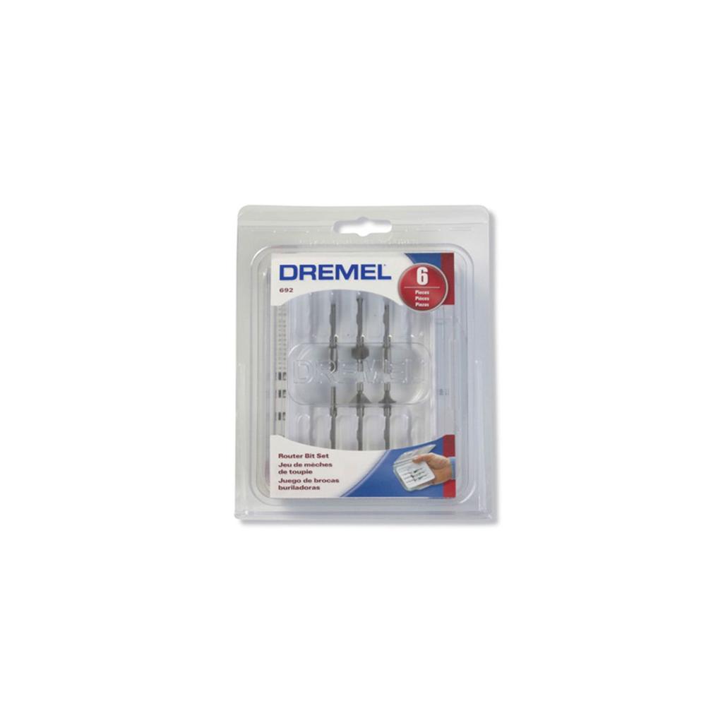 Foto 4 pulgar | Juego De Puntas 692 P/router Dremel 6 Piezas Cortar Rebajar