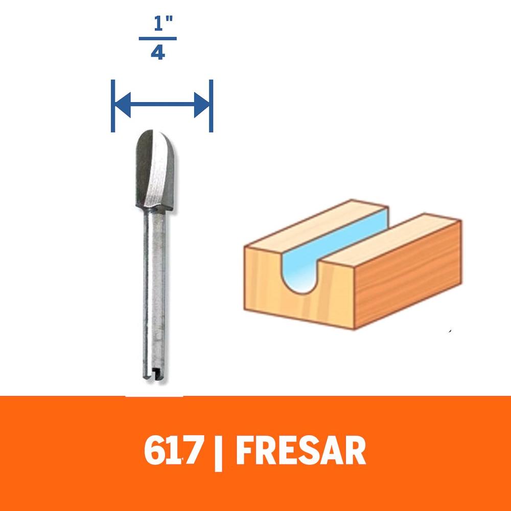 Foto 5 | Juego De Puntas 692 P/router Dremel 6 Piezas Cortar Rebajar