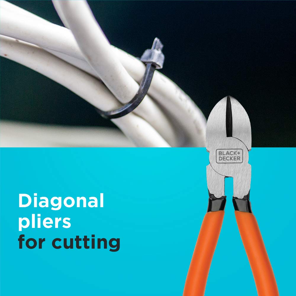 Foto 6 pulgar | Juego De Alicates Black+decker De 4 Piezas (bdht84002) - Venta Internacional.