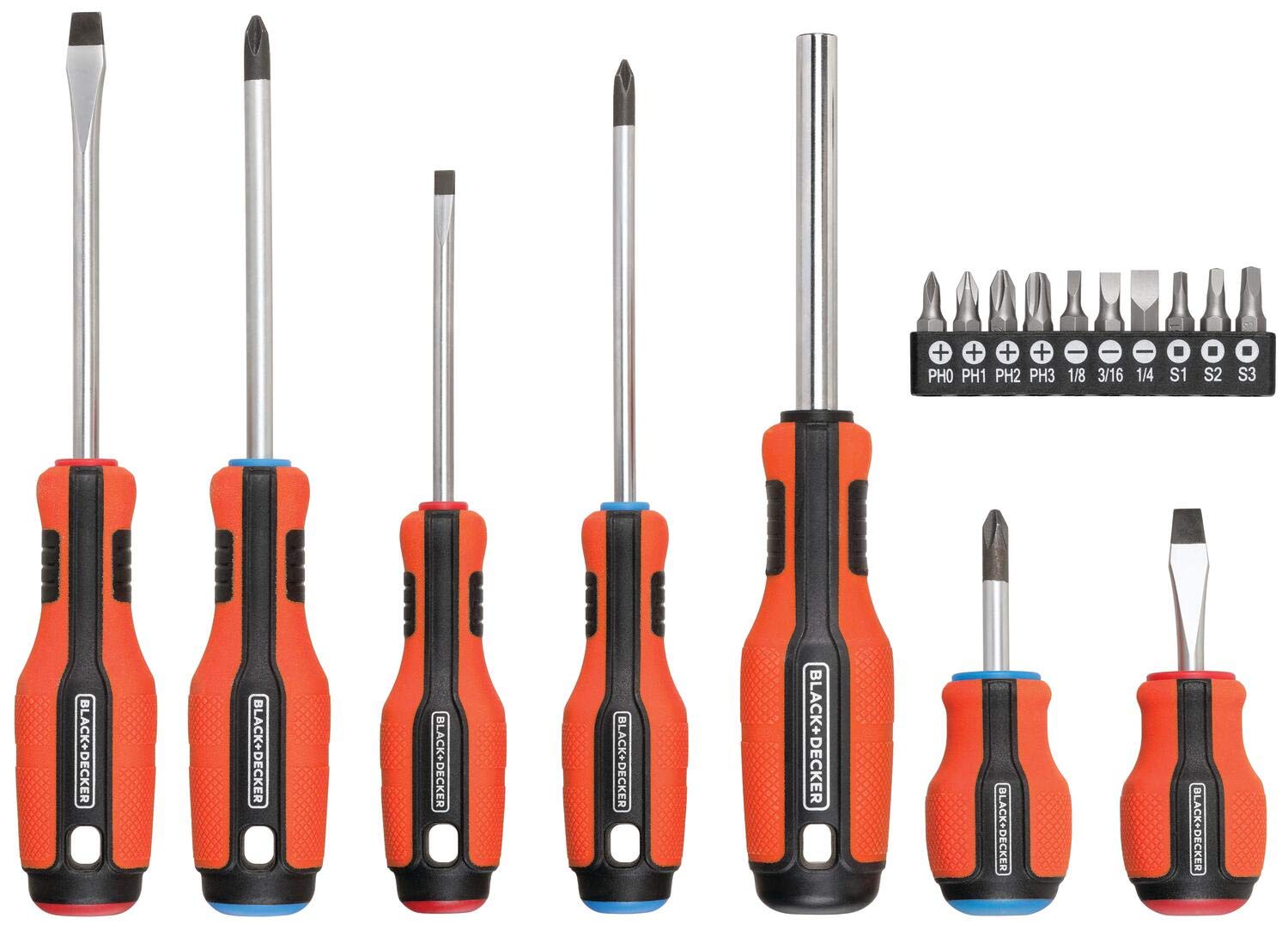 Foto 2 pulgar | Juego De Destornilladores Magnéticos Black+decker De 17 Piezas (bdht65003) - Venta Internacional.