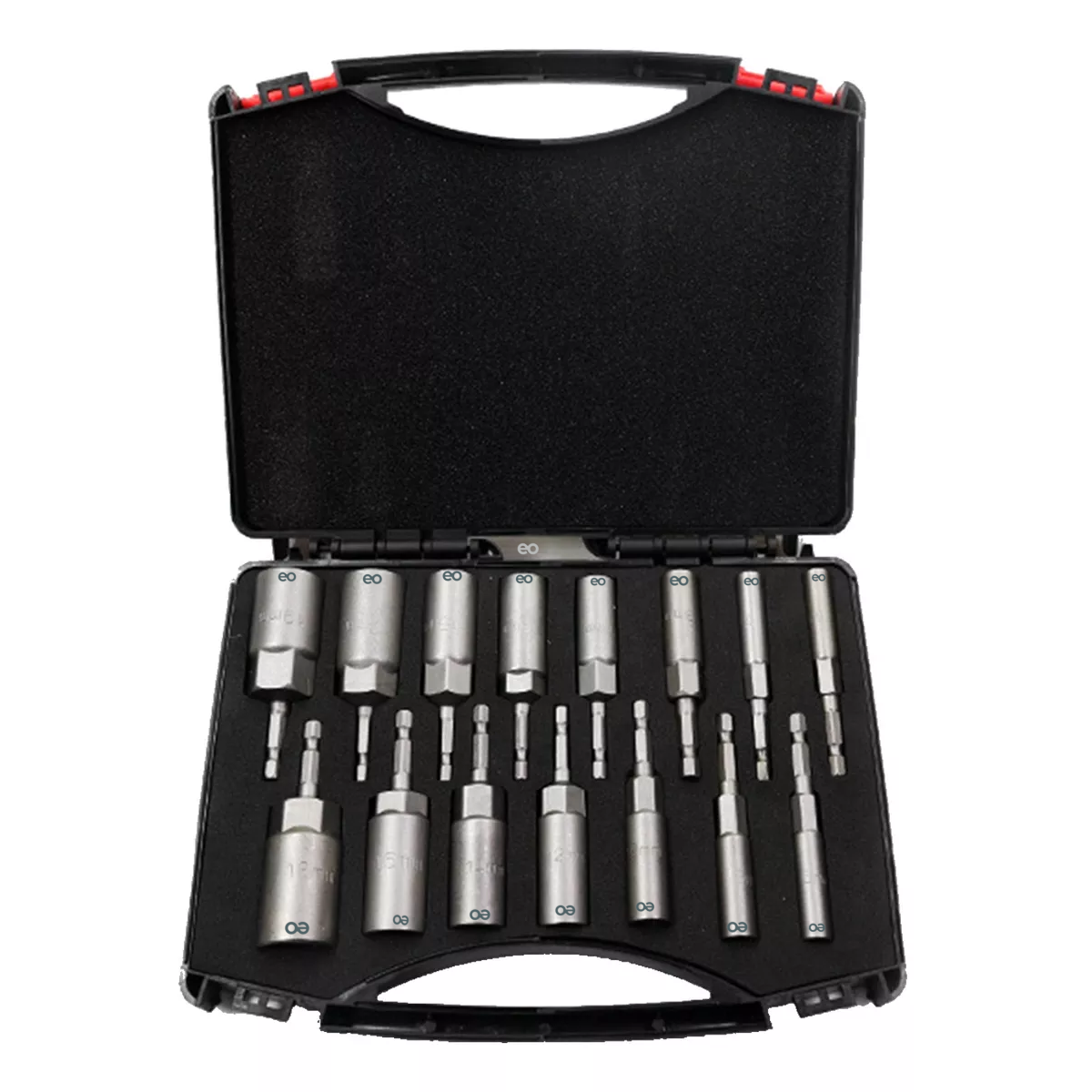 Dados Puntas Allen Hexagonal 1/4 Adaptador Taladro Eo Safe Imports Esi-13101 Plata