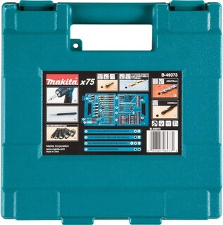 Foto 3 | Juego De Brocas Y Brocas Makita B-49373, 75 Piezas Métricas - Venta Internacional.