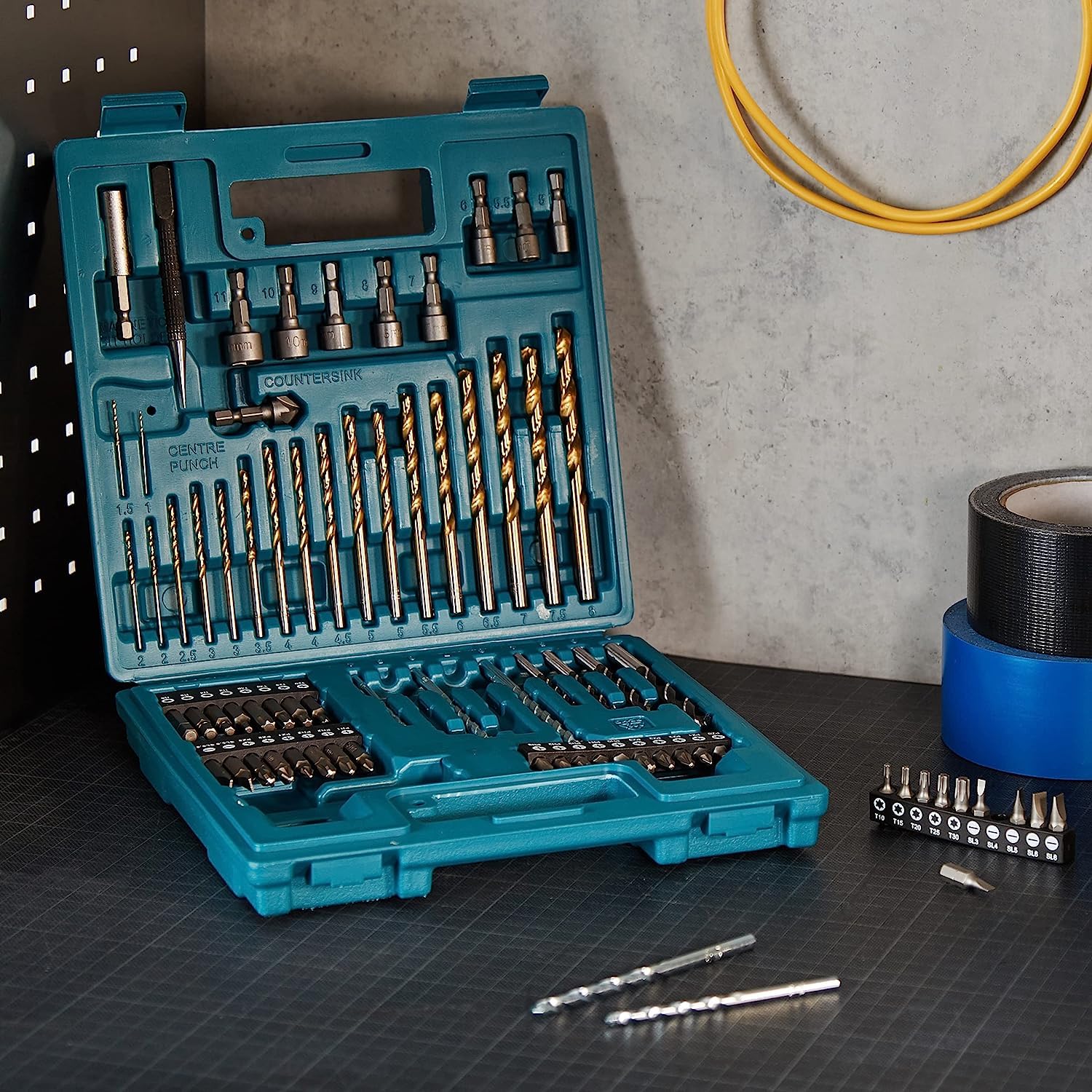 Foto 5 pulgar | Juego De Brocas Y Brocas Makita B-49373, 75 Piezas Métricas - Venta Internacional.