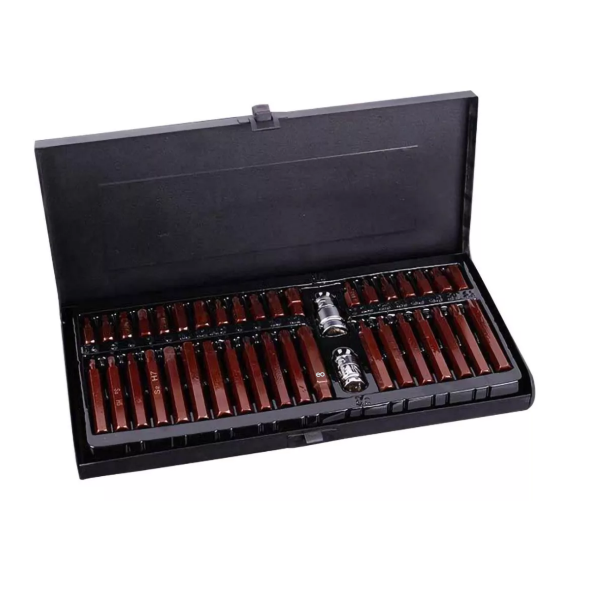 Language Puntas Bristol, Torx Y Hexagonales Con Adaptador, 40 Piezas Eo Safe Imports Esi-9283-1 Multicolor