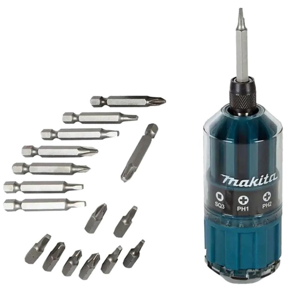 Foto 6 pulgar | Juego De Puntas Makita B43000 18 Piezas Desarmador Multiusos