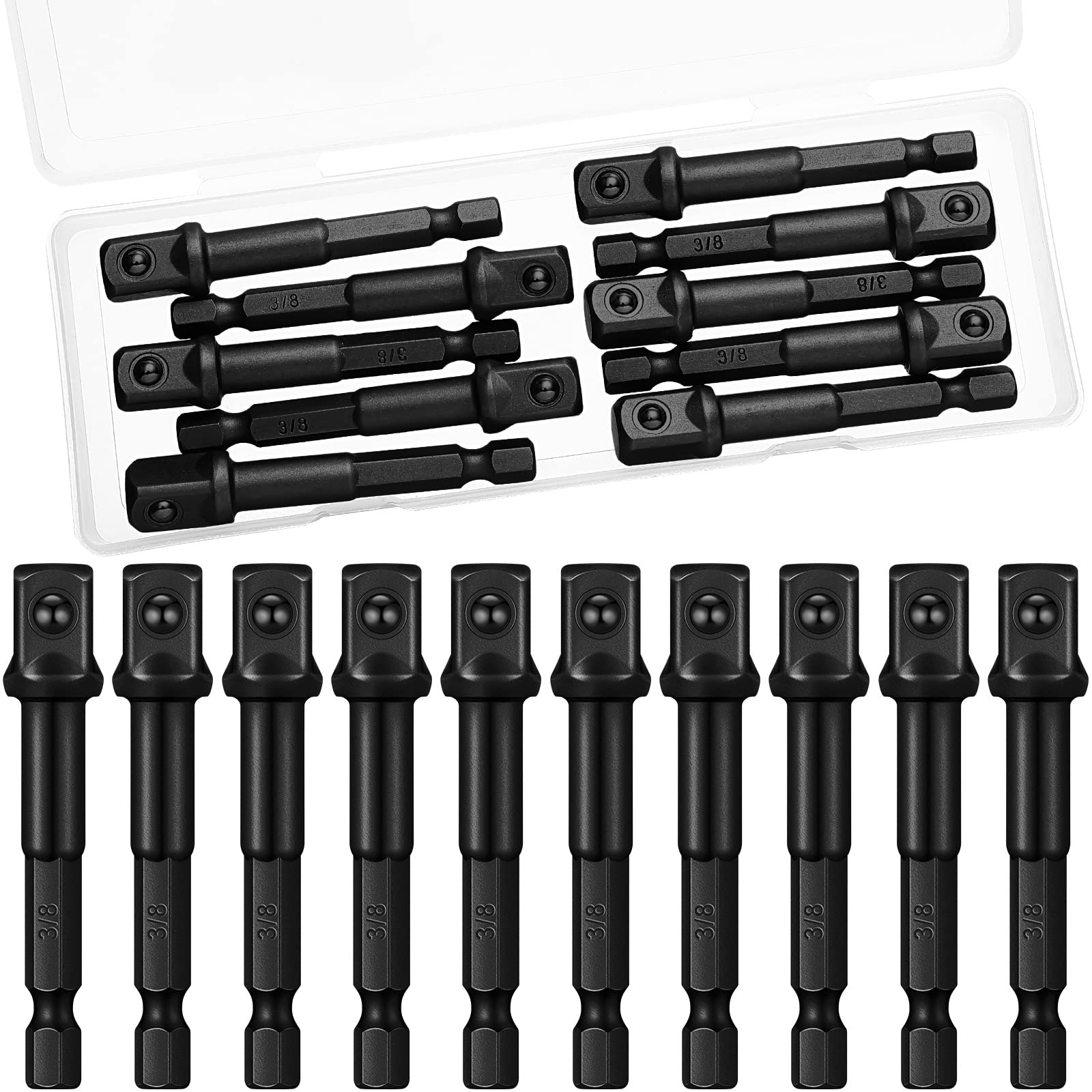 Foto 2 pulgar | Adaptador de Impacto con Enchufe Cuadrado para Taladros - Venta Internacional