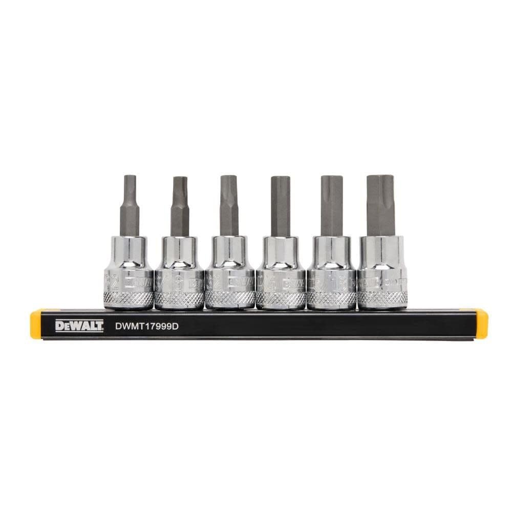 Foto 2 pulgar | Juego De Enchufes Dewalt Dwmt17000 3/8 Drive Sae Hex, 6 Piezas - Venta Internacional.
