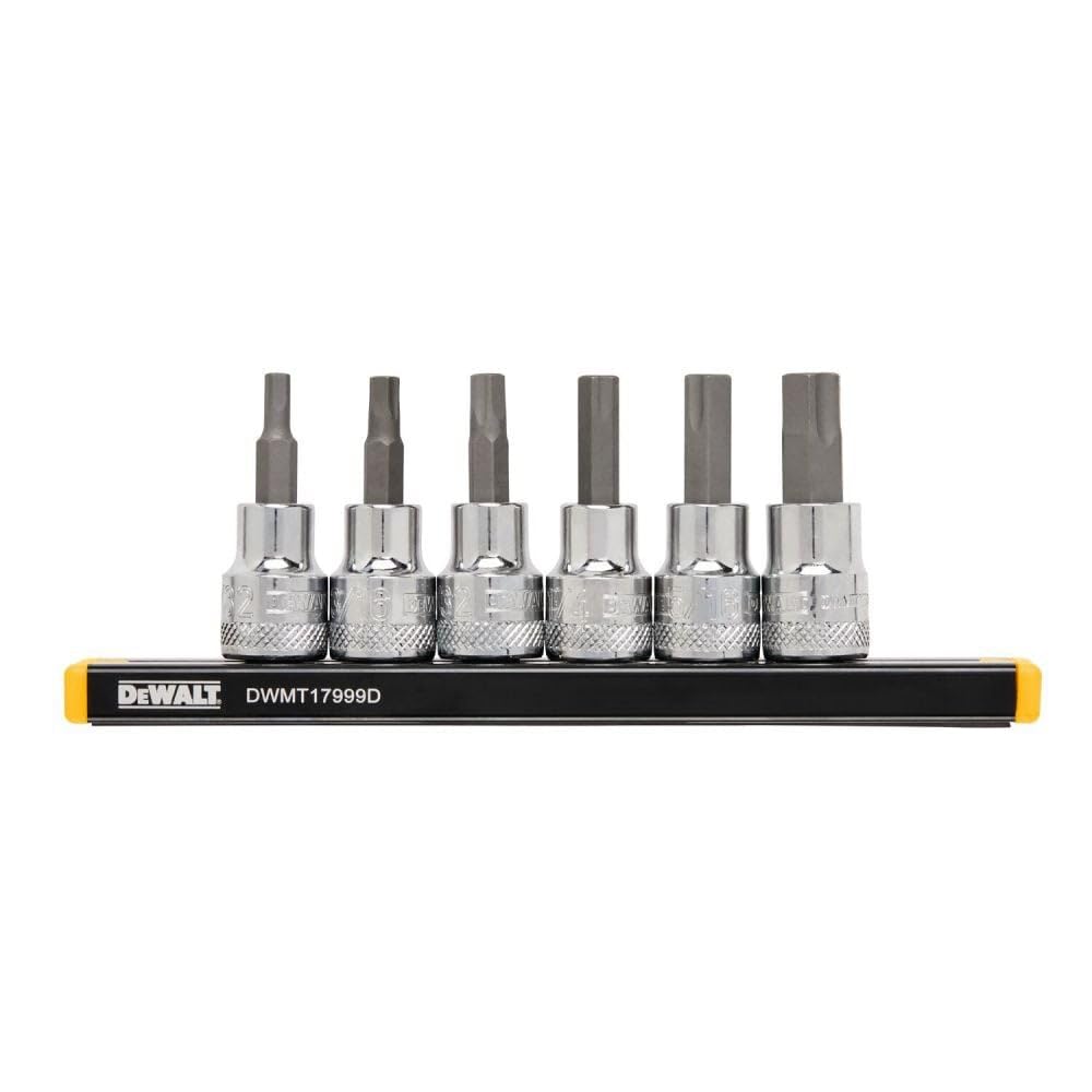 Foto 3 pulgar | Juego De Enchufes Dewalt Dwmt17000 3/8 Drive Sae Hex, 6 Piezas - Venta Internacional.