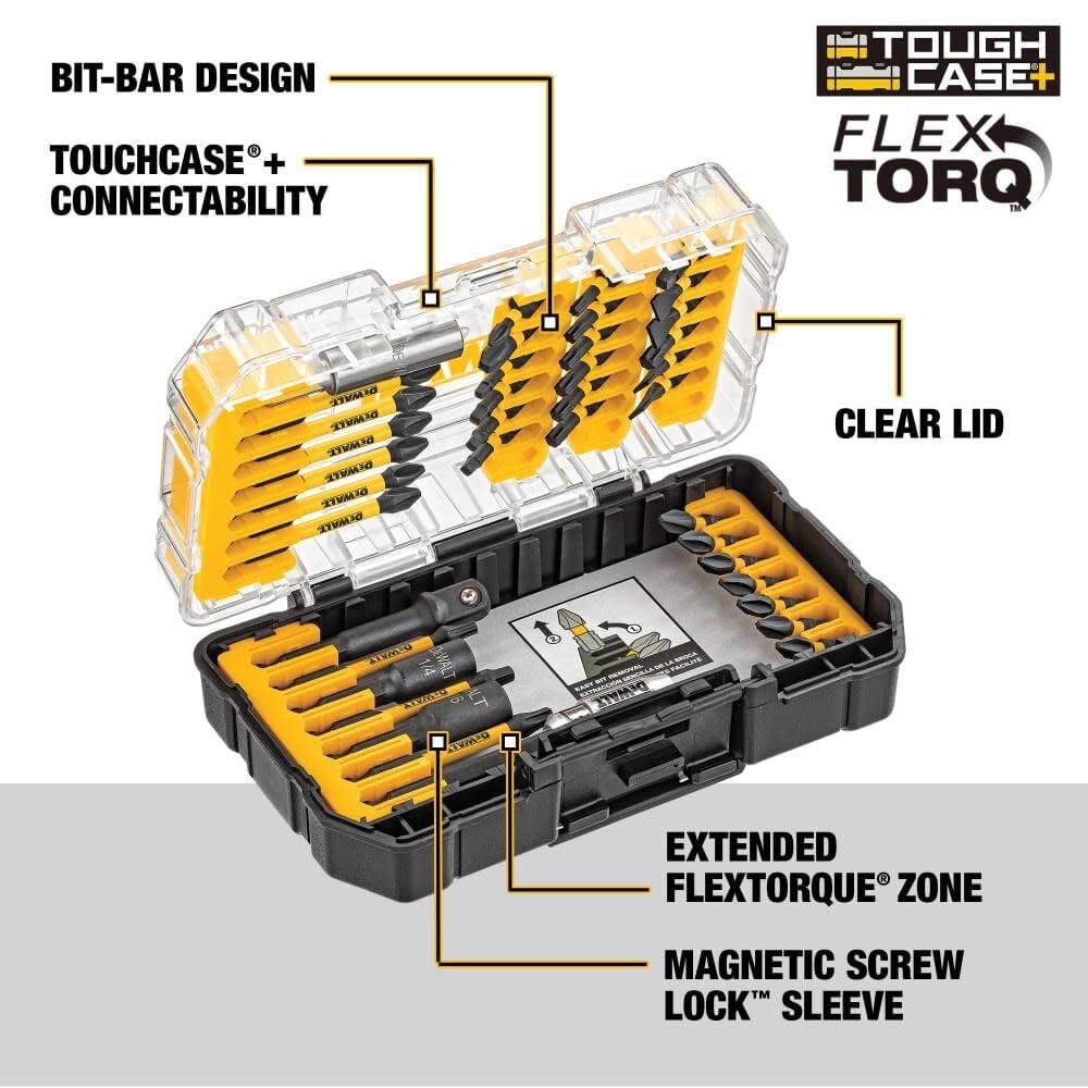 Foto 7 | Juego De Destornilladores Dewalt Dwa2t40ir, 40 Piezas, Listo Para Impactos - Venta Internacional.