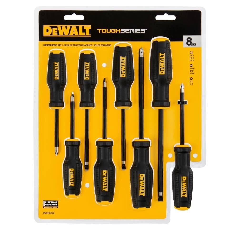 Foto 5 pulgar | Juego De Destornilladores Dewalt Toughseries 8 Piezas - Venta Internacional.