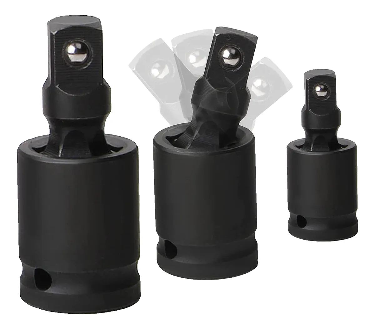 Foto 2 | 3 Nudos De Impacto Flexibles Belug  3/8 Y 1/2 Y 1/4 Para Matra Negro