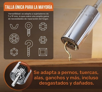 Foto 3 | Xtellar Juego De 52 Herramientas Con Puntas Y Adaptador Universal De Vaso Premium