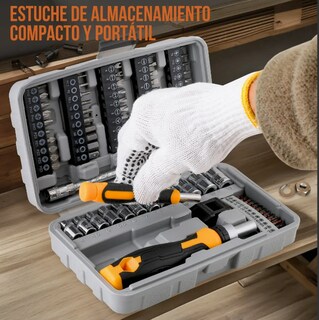 Foto 3 | Xtellar Juego Elite De Puntas Y Vasos 1/4 Para Destornillador Y Trabajo De Precisión