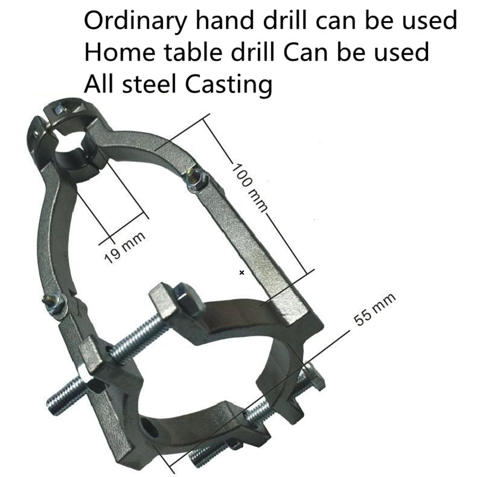 Accesorio Adaptador De Broca Con Orificio Cuadrado Para Mesa Y Mano D - Venta Internacional.