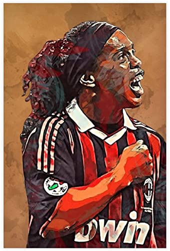 Foto 1 | Diy Pintura Diamante Por Kit Futbolista Internacional Ronaldinho (12) 5d Diamond Painting Taladro Completo Diamante Bord