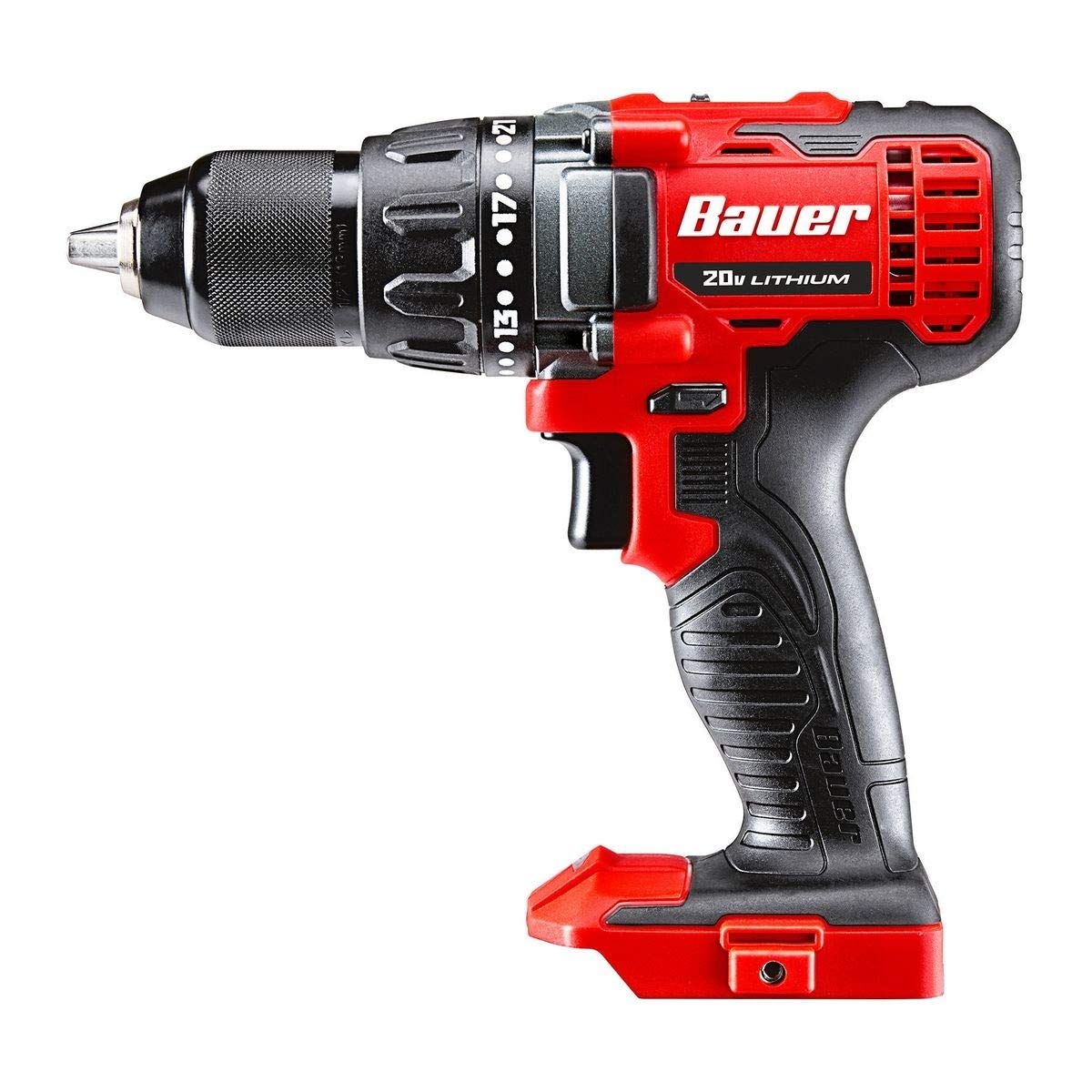 Bauer 20v Iones De Litio Inalámbrico 1/2 Pulgadas. Taladro/destornillador, Solo Herramienta