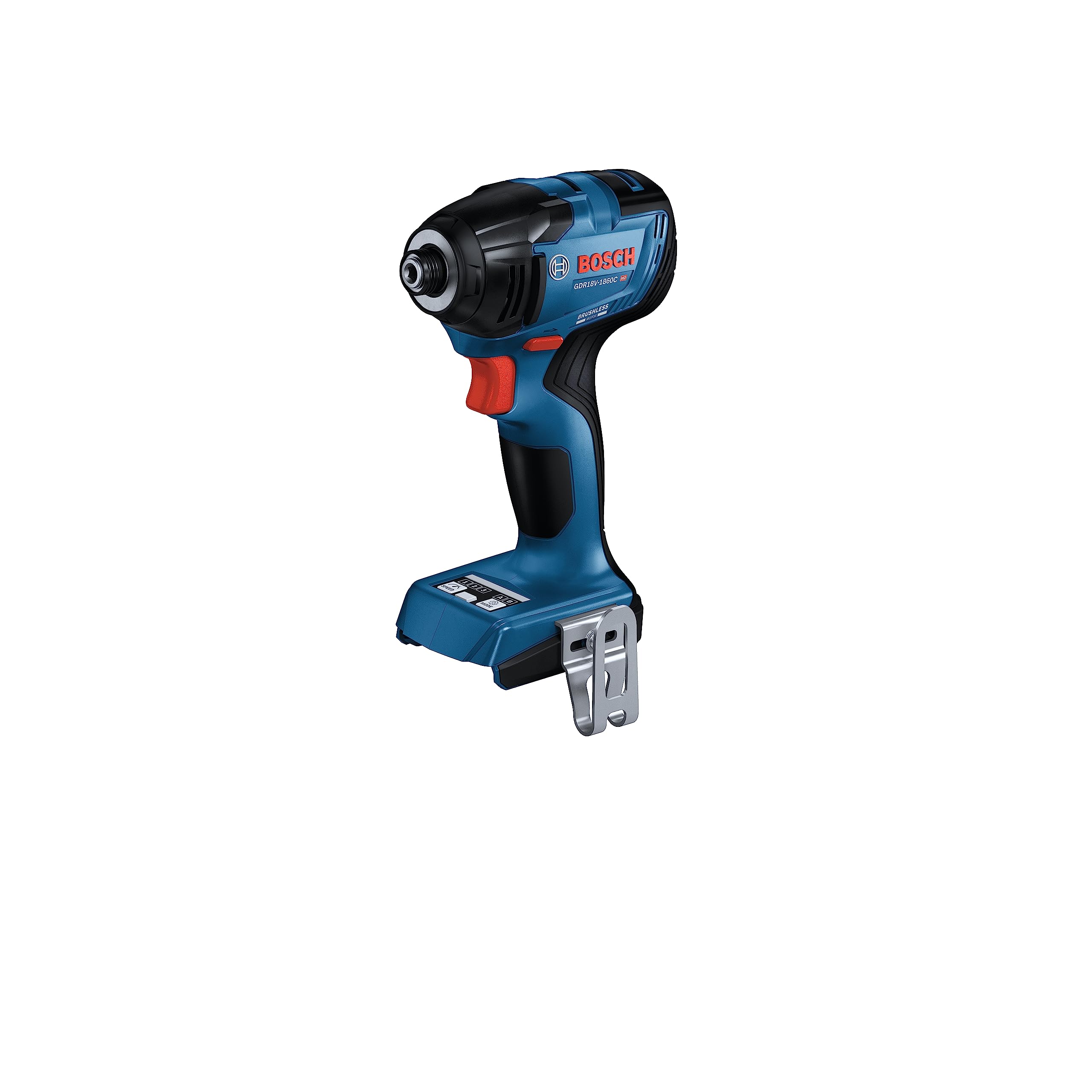 Bosch Gdr18v-1860cn 18v Sin Escobillas Conectado Listo 1/4 Pulgadas. Destornillador De Impacto Hexagonal (herramienta De