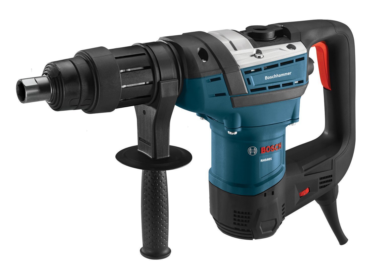 Bosch Rh540s - Martillo Giratorio Con Combinación De Spline De 1-9/16'', Color Azul