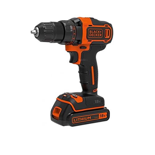 Foto 2 pulgar | Black & Decker Bdcdd186kb Drill Keyless Black, Orange