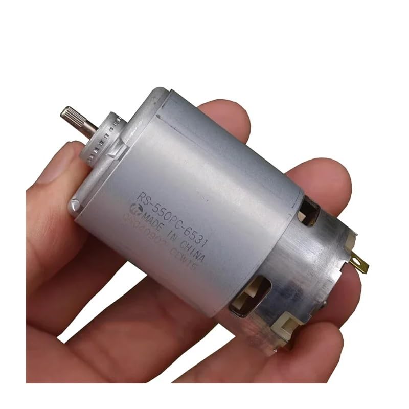 Rs-550pc-6531 550 Electronic Starter Dc 18v 23500rpm High Speed Power Large Torque Electronic Starter Knurled Shaft Diy